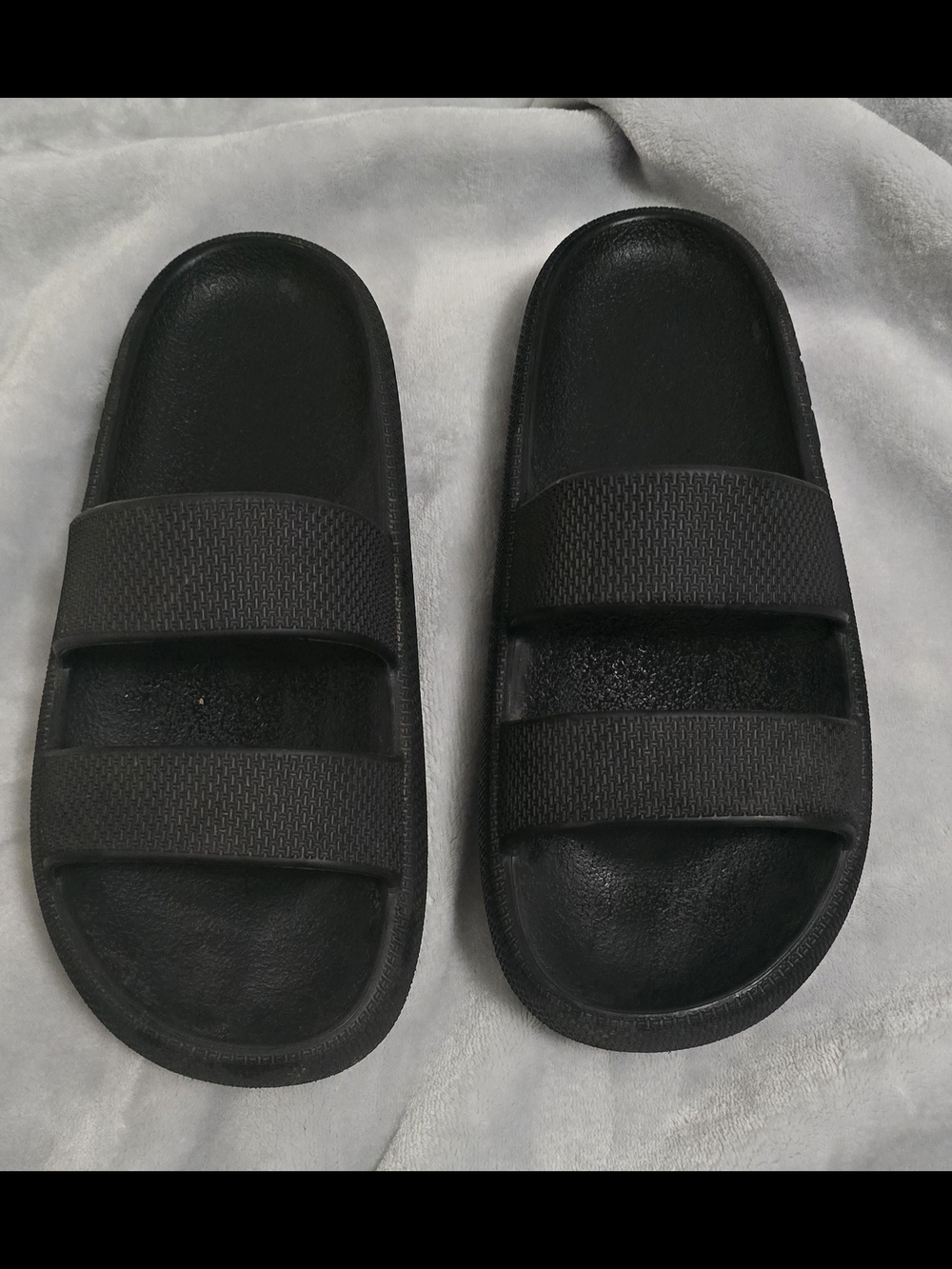 Womens Black PINK Sandals